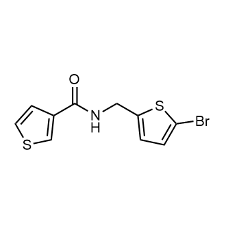 N-((5-溴噻吩-2-基)甲基)噻吩-3-甲酰胺| N-((5-bromothiophen-2-yl